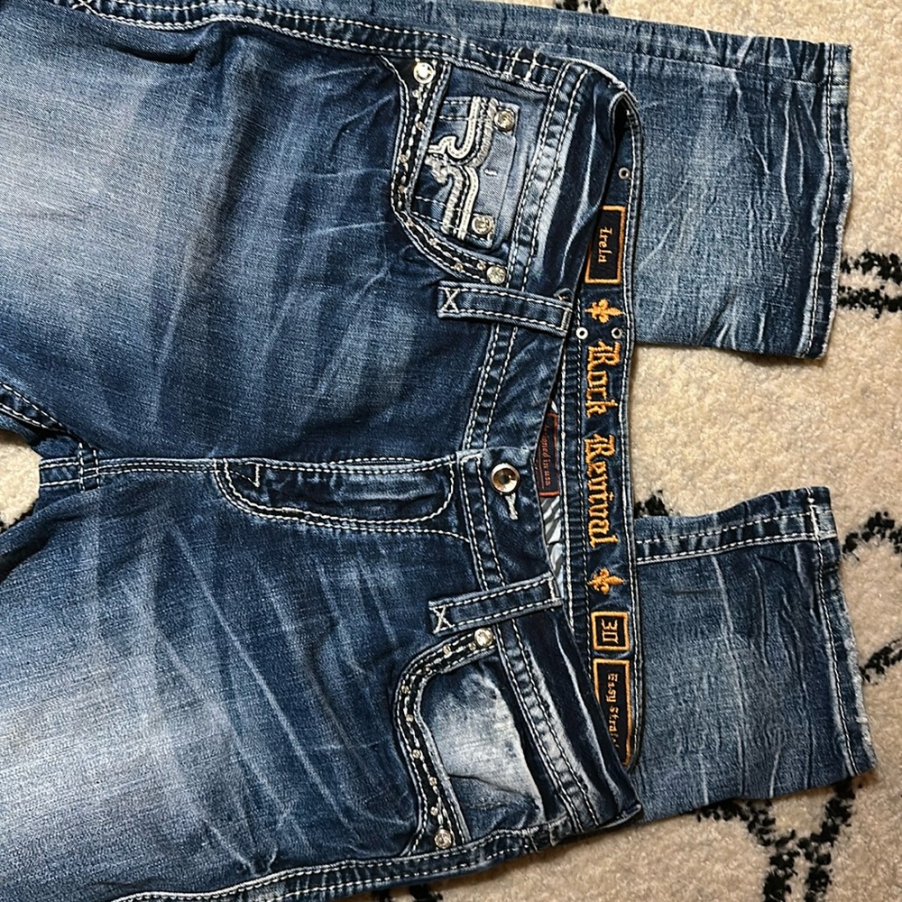 Rock Revivals Irela Easy Straight Jeans 
Size 30 
New without tags